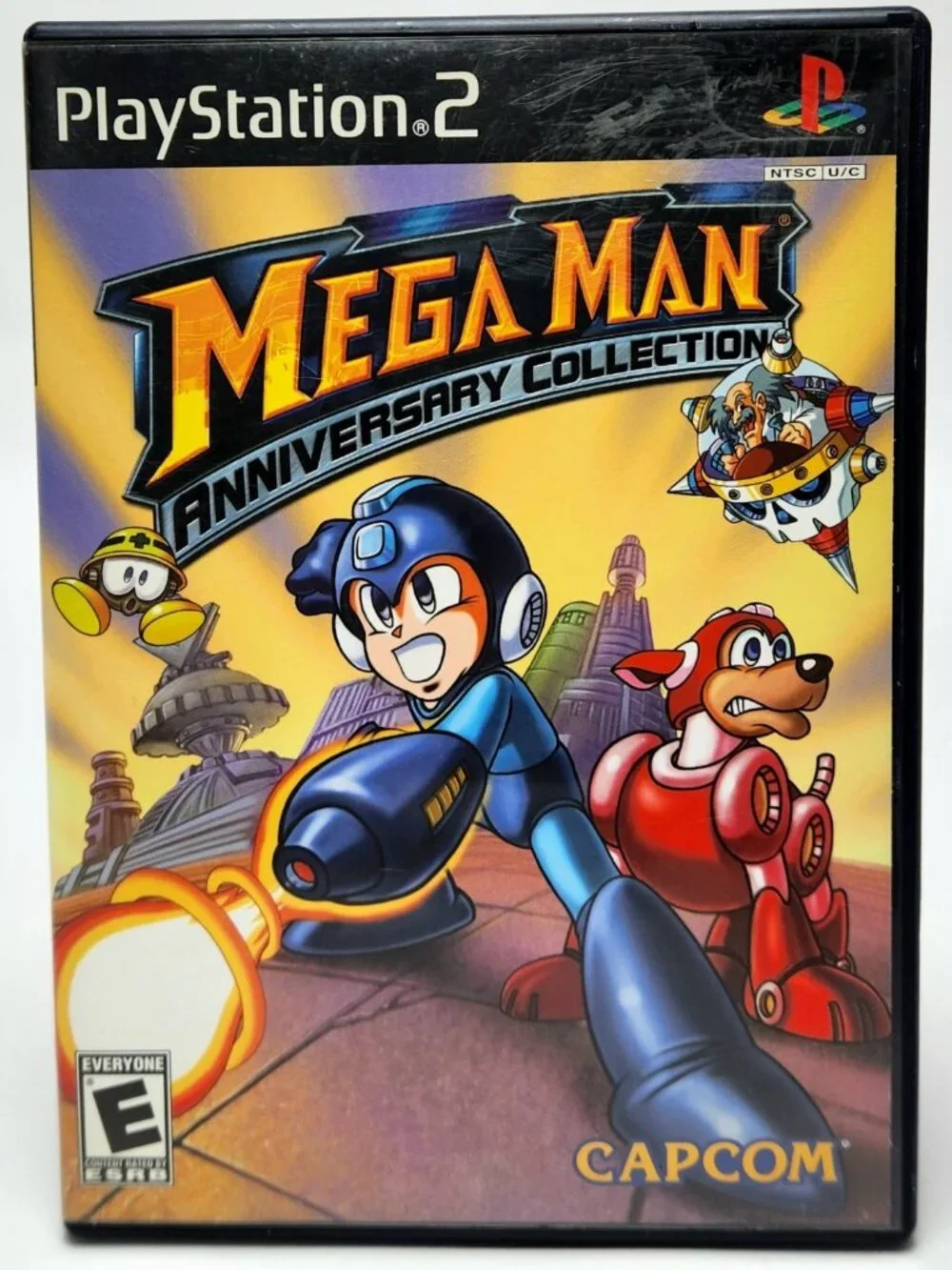 NBA Street PS2 & Mega Man Anniversary Collection PS2 CIB +Manuals -DAMAGED DISCS